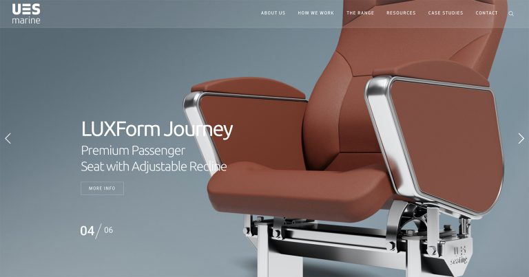 UES Marine Website